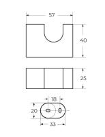 Крючок цвет Хром AM-E-3986AL Art&Max