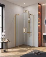 Душевой уголок прямоугольный.     SLIDER-A-2-70/80-C-BORO (700-800)x(700-800)x1950 Cezares