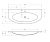 Стеклянная раковина EDEN 122x52 Extro light 82368 CEZARES